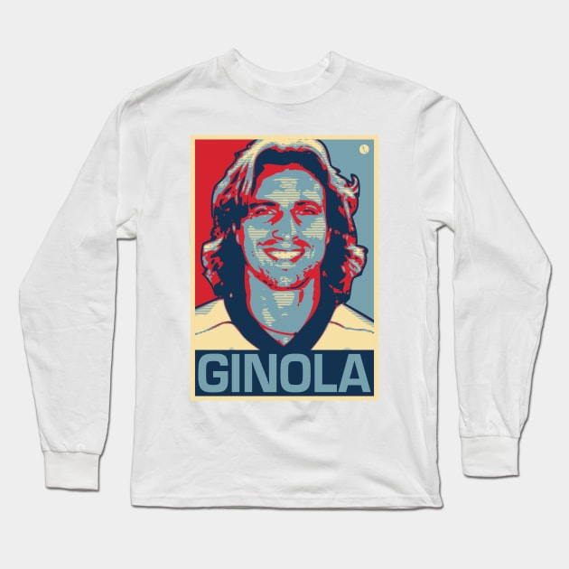 Ginola Long Sleeve T-Shirt by DAFTFISH